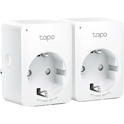 TP-Link Tapo P100 Smart Wi-Fi sokkel (2-pakning)