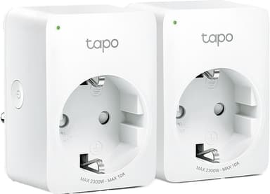 TP-Link Tapo P100 Smart Wi-Fi sokkel (2-pakning)