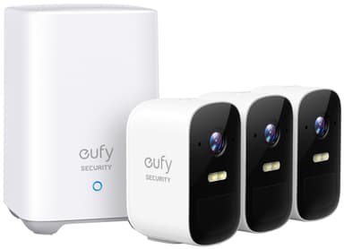 EufyCam 2C sikkerhetskamera (3-pk)