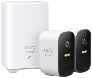 EufyCam 2C sikkerhetskamera (2-pk)