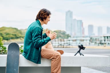 Sony digitalkamera til vlogging ZV-1 II