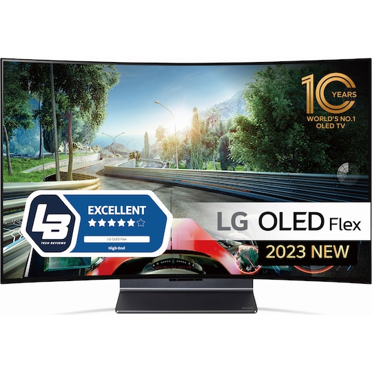 LG 42" Flex 4K OLED TV (2022) - Elkjøp