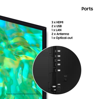 Samsung 85" CU8075 4K LED Smart TV (2023)