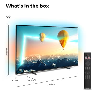 Philips 55” PUS8007 4K LED TV (2022)