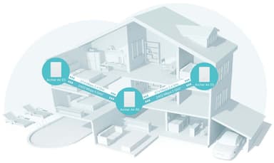 TP-Link Archer Air R5 WiFi 6 Mesh System (3-pakk)