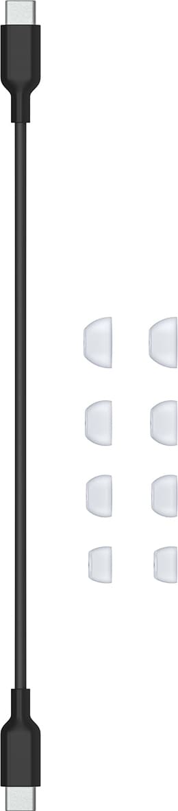 Beats Studio Buds + helt trådløse in-ear hodetelefoner (gjennomsiktig)