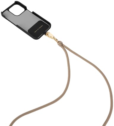 iDeal of Sweden halskjede til telefondeksel (beige)