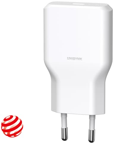 Unisynk G3 36W USB-C vegglader (hvit)