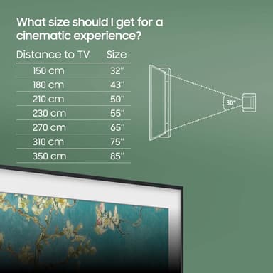 Samsung 55” LS03B The Frame 4K QLED Smart TV (2023)