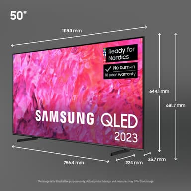 Samsung 50" Q68C 4K QLED Smart TV (2023)