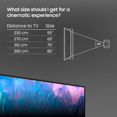 Samsung 55" Q70C 4K QLED Smart TV (2023)