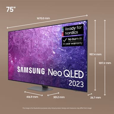 Samsung 75" QN90C 4K Neo QLED Smart TV (2023)
