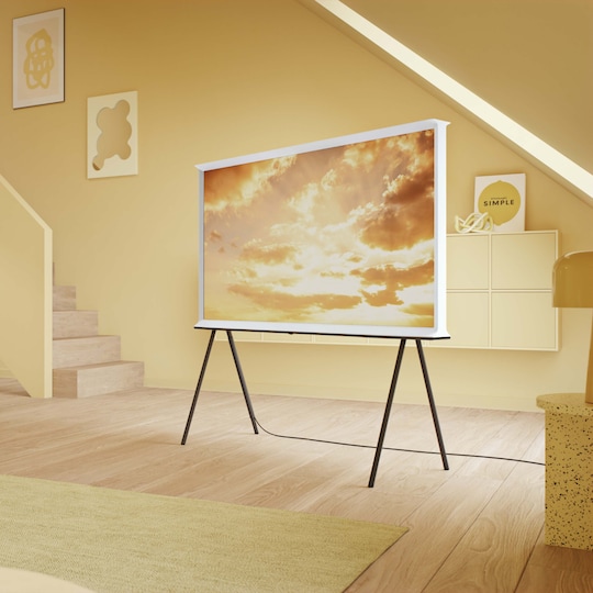 Samsung 50" LS01B The Serif 4K QLED Smart TV (2023) (sølv)
