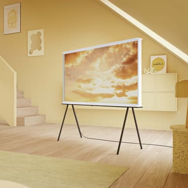 Samsung 55" LS01B The Serif 4K QLED Smart TV (2023) (blå)