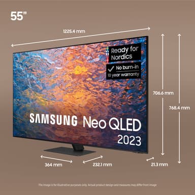 Samsung 55" QN95C 4K Neo QLED Smart TV (2023)
