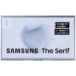 Samsung 50" LS01B The Serif 4K QLED Smart TV (2023) (sølv)