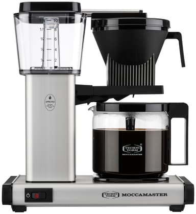 Moccamaster Kaffetrakter 53750 (Matt Silver)