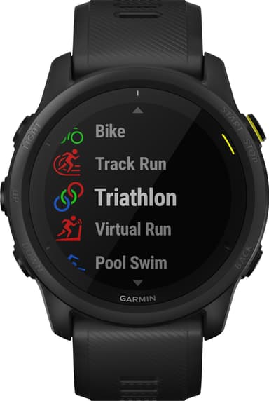 Garmin Forerunner 745 sportsklokke (sort)