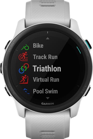 Garmin Forerunner 745 sportsklokke (hvit)