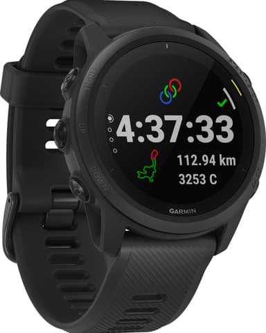 Garmin Forerunner 745 sportsklokke (sort)