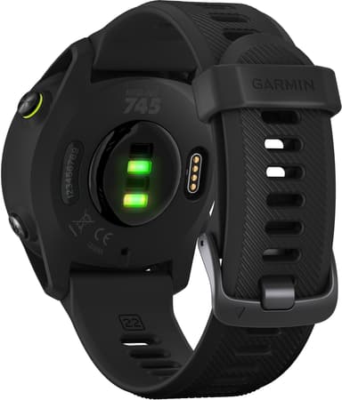 Garmin Forerunner 745 sportsklokke (sort)