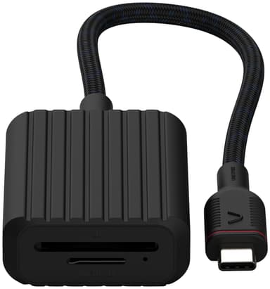 Unysink USB-C til Memory Card adapter 10381 (sort)