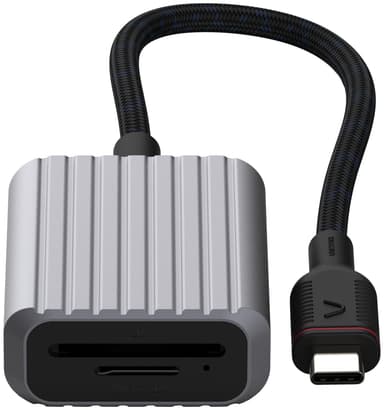 Unysink USB-C til Memory Card adapter 10382 (grå)