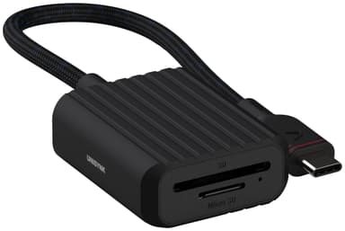 Unysink USB-C til Memory Card adapter 10381 (sort)