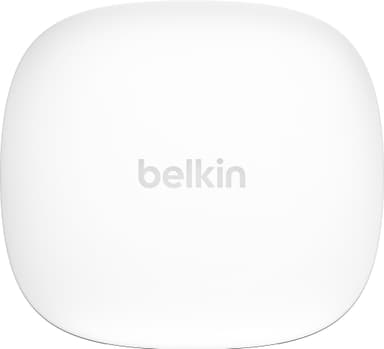 Belkin SoundForm Flow helt trådløse hodetelefoner (hvit)