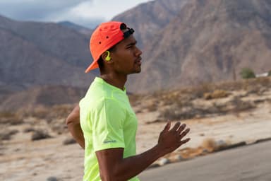 JLab Go Air Sport helt trådløse in-ear hodetelefoner (gul)