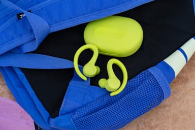 JLab Go Air Sport helt trådløse in-ear hodetelefoner (gul)