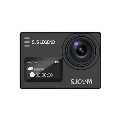 SJCAM SJ6LEGEND 4K 24fps actionkamera, 3-akset stabilisering, vanntett, berøringsskjerm, Wifi tilkoblet.