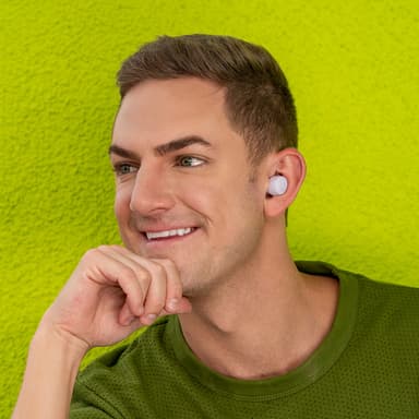 JLab Go Air Pop helt trådløse in-ear hodetelefoner (lilla)