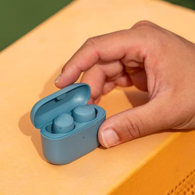 JLab Go Air Pop helt trådløse in-ear hodetelefoner (skiferblå)