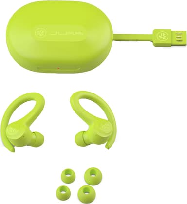 JLab Go Air Sport helt trådløse in-ear hodetelefoner (gul)