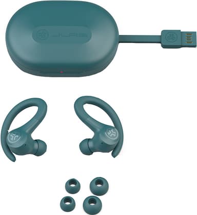 JLab Go Air Sport helt trådløse in-ear hodetelefoner (blågrønn)