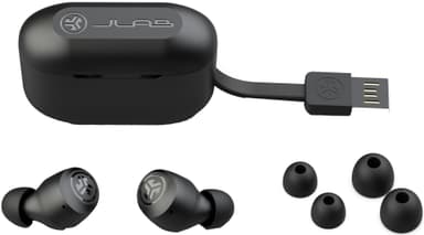 JLab Go Air Pop helt trådløse in-ear hodetelefoner (sort)