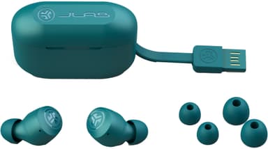 JLab Go Air Pop helt trådløse in-ear hodetelefoner (blågrønn)