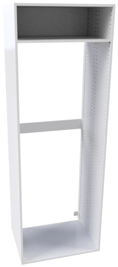 Epoq innebygd høyskap 75x217 (hvit)