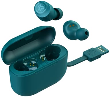 JLab Go Air Pop helt trådløse in-ear hodetelefoner (blågrønn)