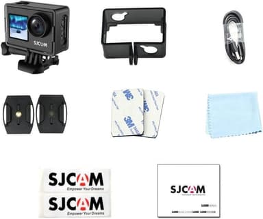 SJCAM SJ4000Dual Screen 4K 30fps Actionkamera, Wifi, Dobbel skjerm, Vanntett skall. bærbar