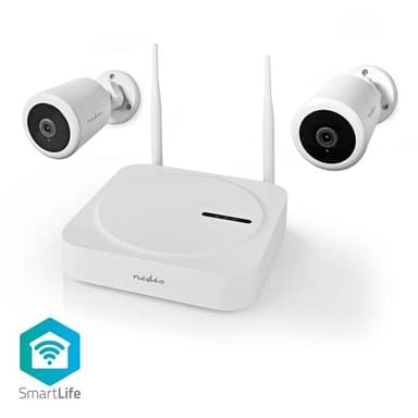 SmartLife trådløst kamerasystem 2 Kameror 1080p IP65