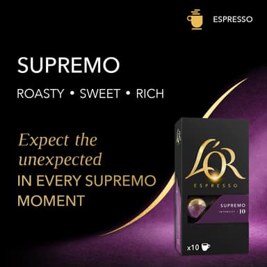 L'Or Espresso 10 Supremo kaffekapsler (10-pk)