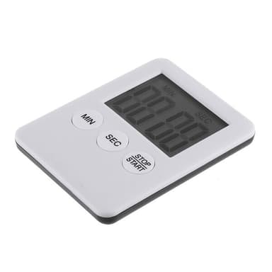 Kjøkkentimer Digital Hvit