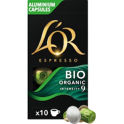 L Or Organic kaffekapsler (10-pk)