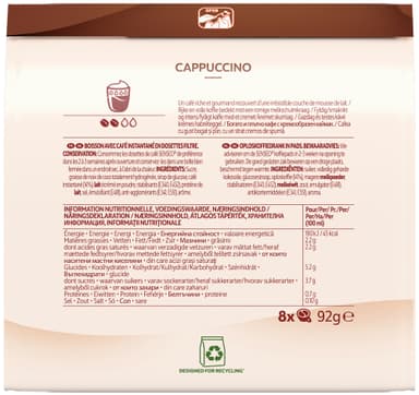 Senseo Cappuccino kaffeputer (8 stk)