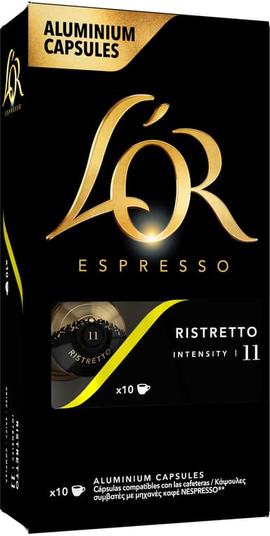 L'Or Espresso 11 Ristretto kaffekapsler (10-pk)