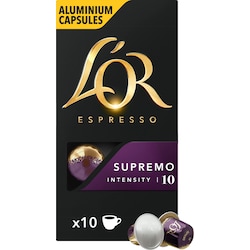 L Or Espresso 10 Supremo kaffekapsler (10-pk)