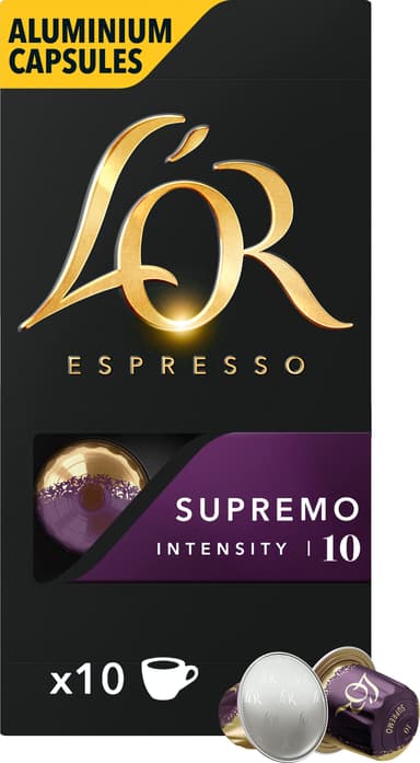L'Or Espresso 10 Supremo kaffekapsler (10-pk)