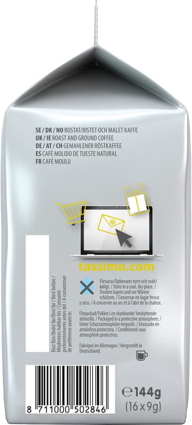 Tassimo Gevalia Ebony TAS4031588 kapsler